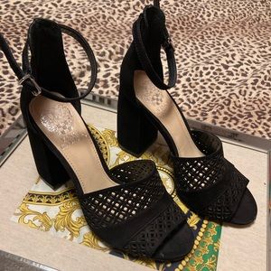 Vince Camuto Black Sandals